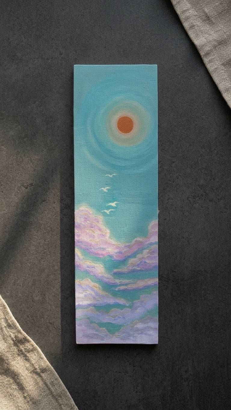 Dreamy Day Sky - Painting