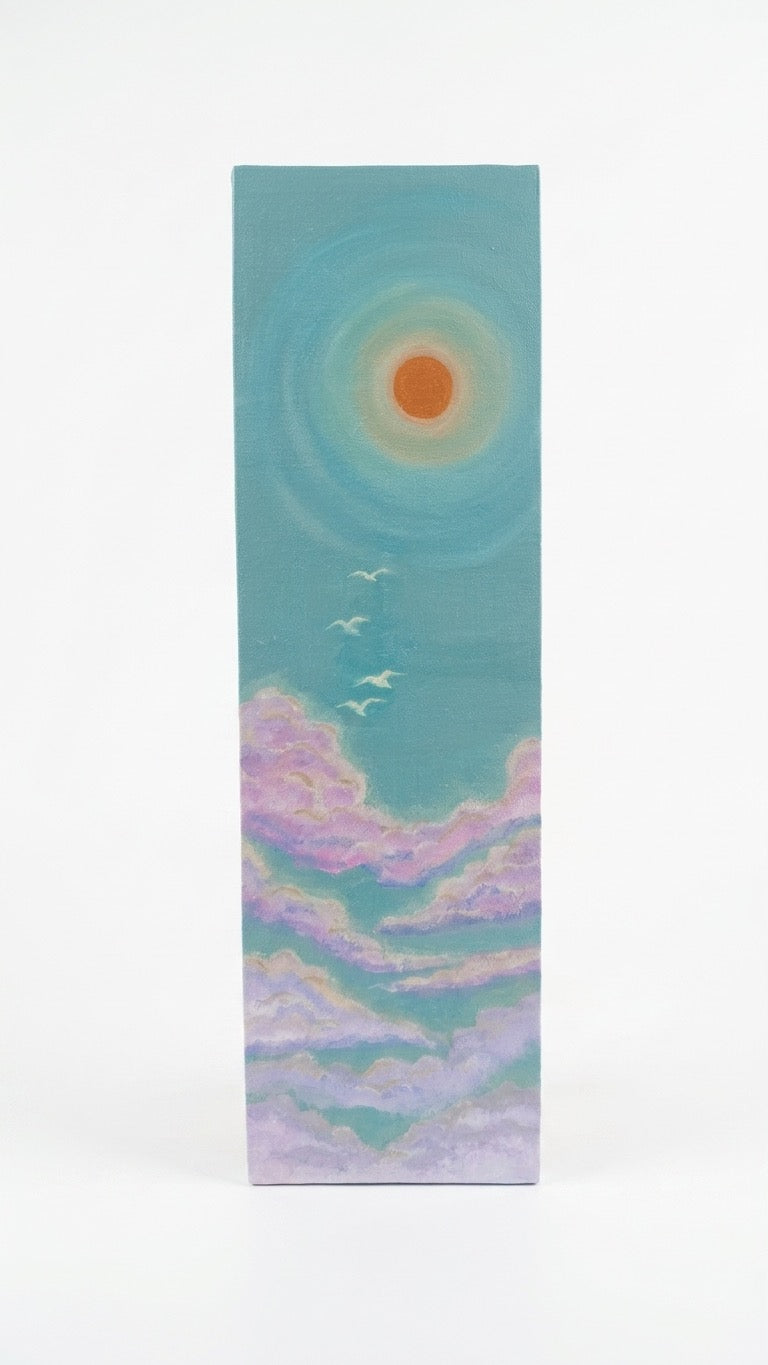 Dreamy Day Sky - Painting