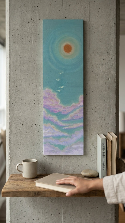 Dreamy Day Sky - Painting