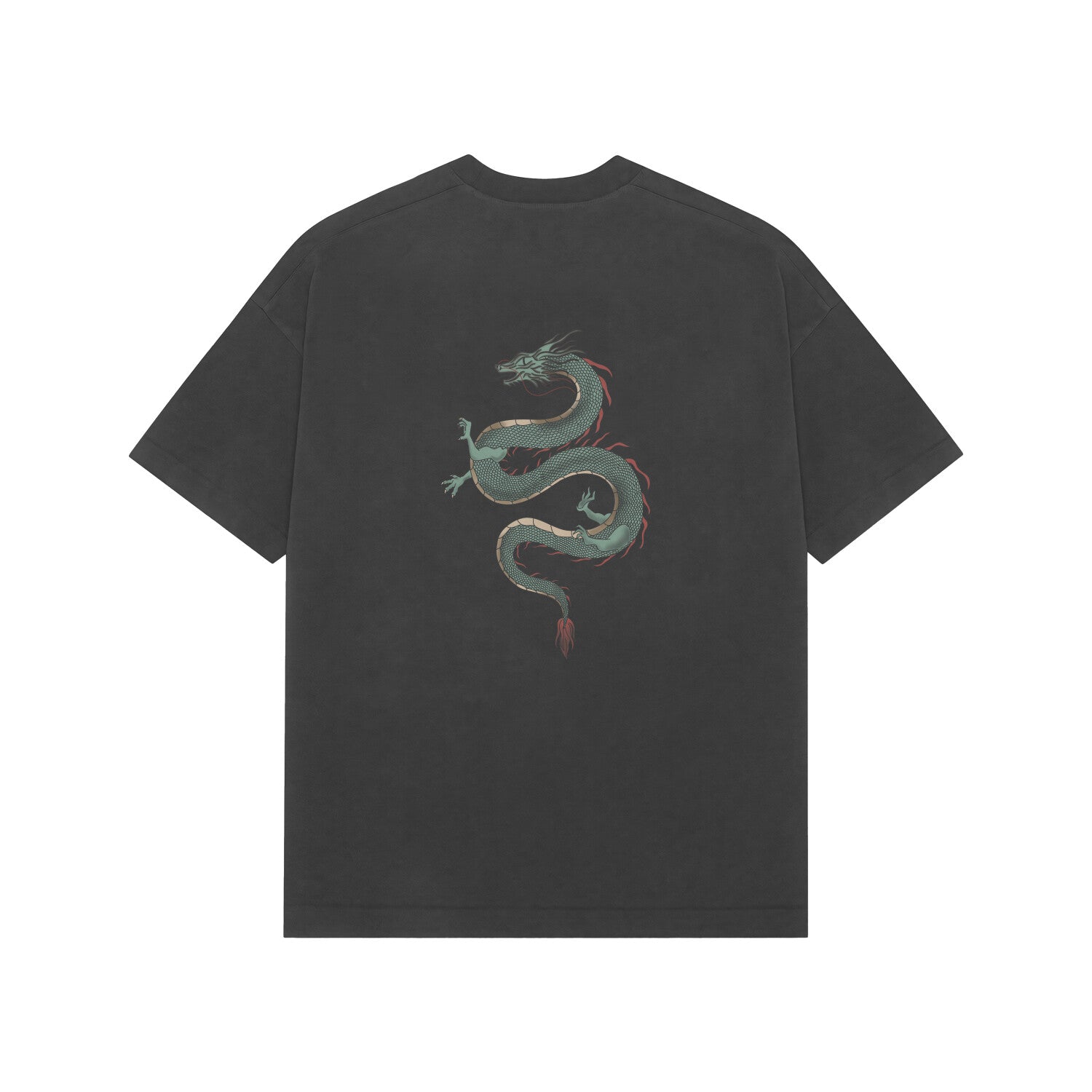 The Chinese Dragon- Unisex Premium Oversized T-shirt (The Dragon