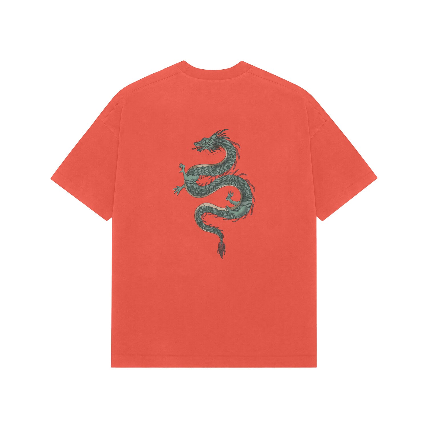 The Chinese Dragon- Unisex Premium Oversized T-shirt (The Dragon